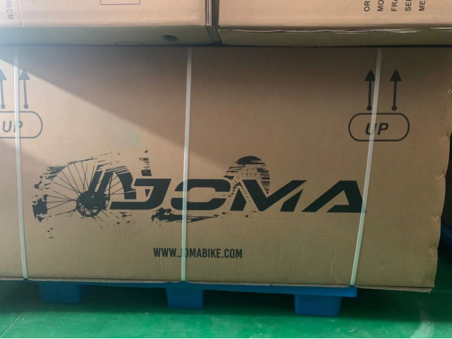 JOMA electric bike parts user manual packaging cartons reflective sheet line stuck & non-slip mat