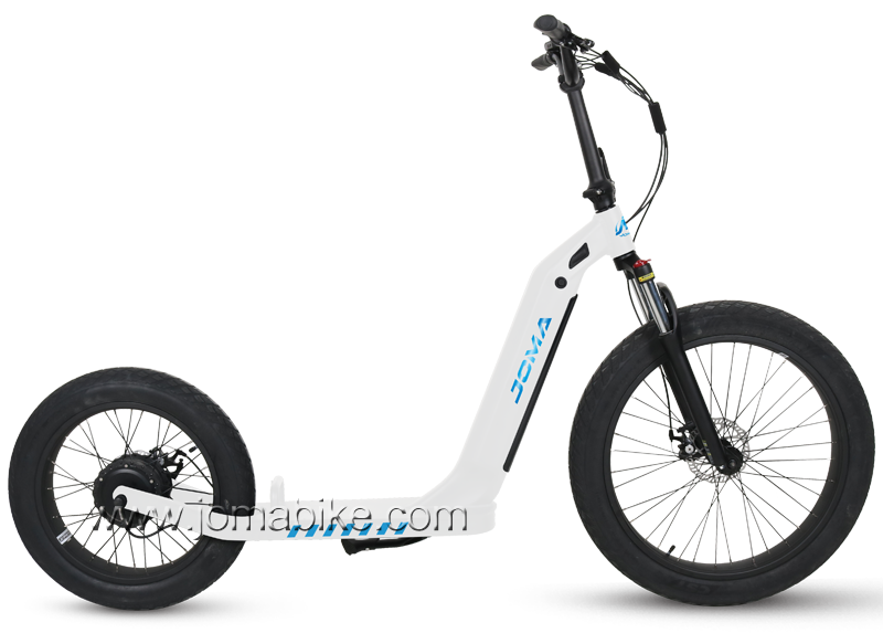 Electric kick cheap bike