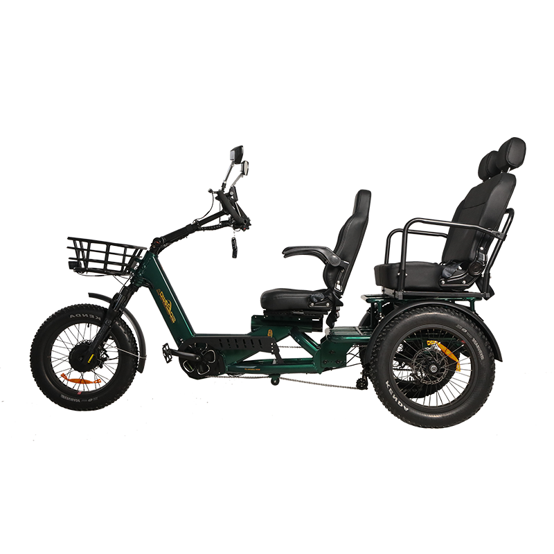 1000W 60Ah Semi-Recumbent Electric Tricycle - Sobowo Mike Destroyer 