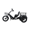48v 2000w Dual Motor Electric Tricycle 400KM Long Range 80ah Semi-recumbent E Trike—WN18