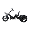 48v 2000w Dual Motor Electric Tricycle 400KM Long Range 80ah Semi-recumbent E Trike—WN18
